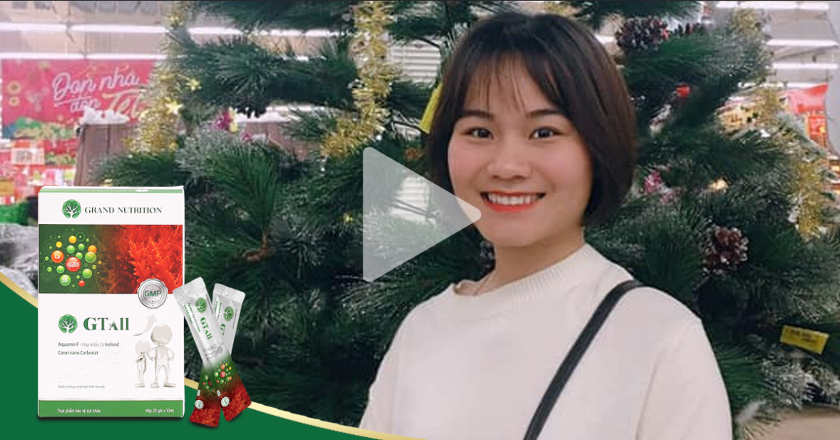 Chị Yến Vy (28 tuổi, Nghệ An) - Mẹ bé Tùng - Dùng Nước tăng chiều cao GTall được 3 tháng
