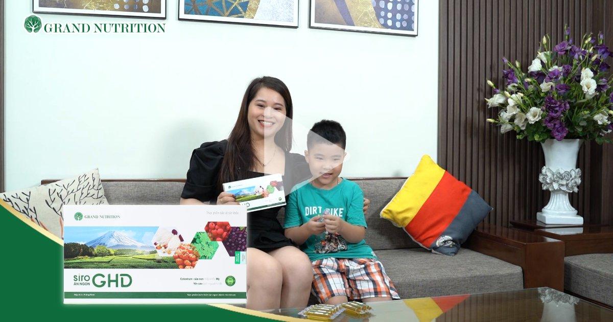 Chị Vỹ Nga (Mê Linh, Hà Nội) - Đã dùng GHD cho bé yêu gần 1 năm
