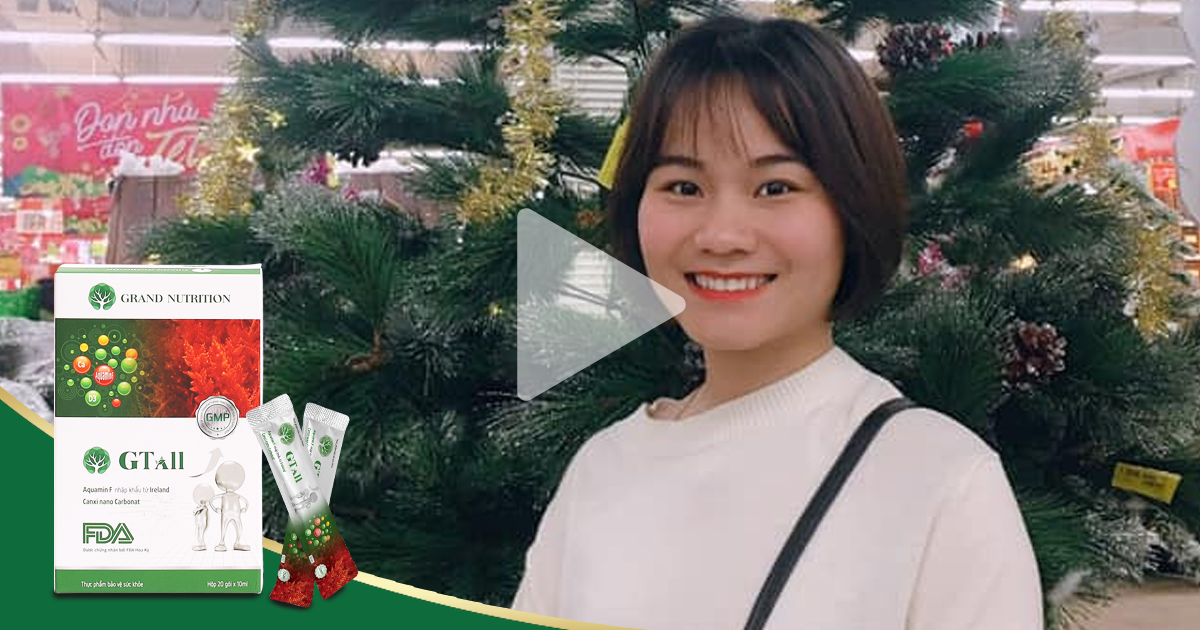 Chị Yến Vy (28 tuổi, Nghệ An) - Mẹ bé Tùng - Dùng Nước tăng chiều cao GTall được 3 tháng
