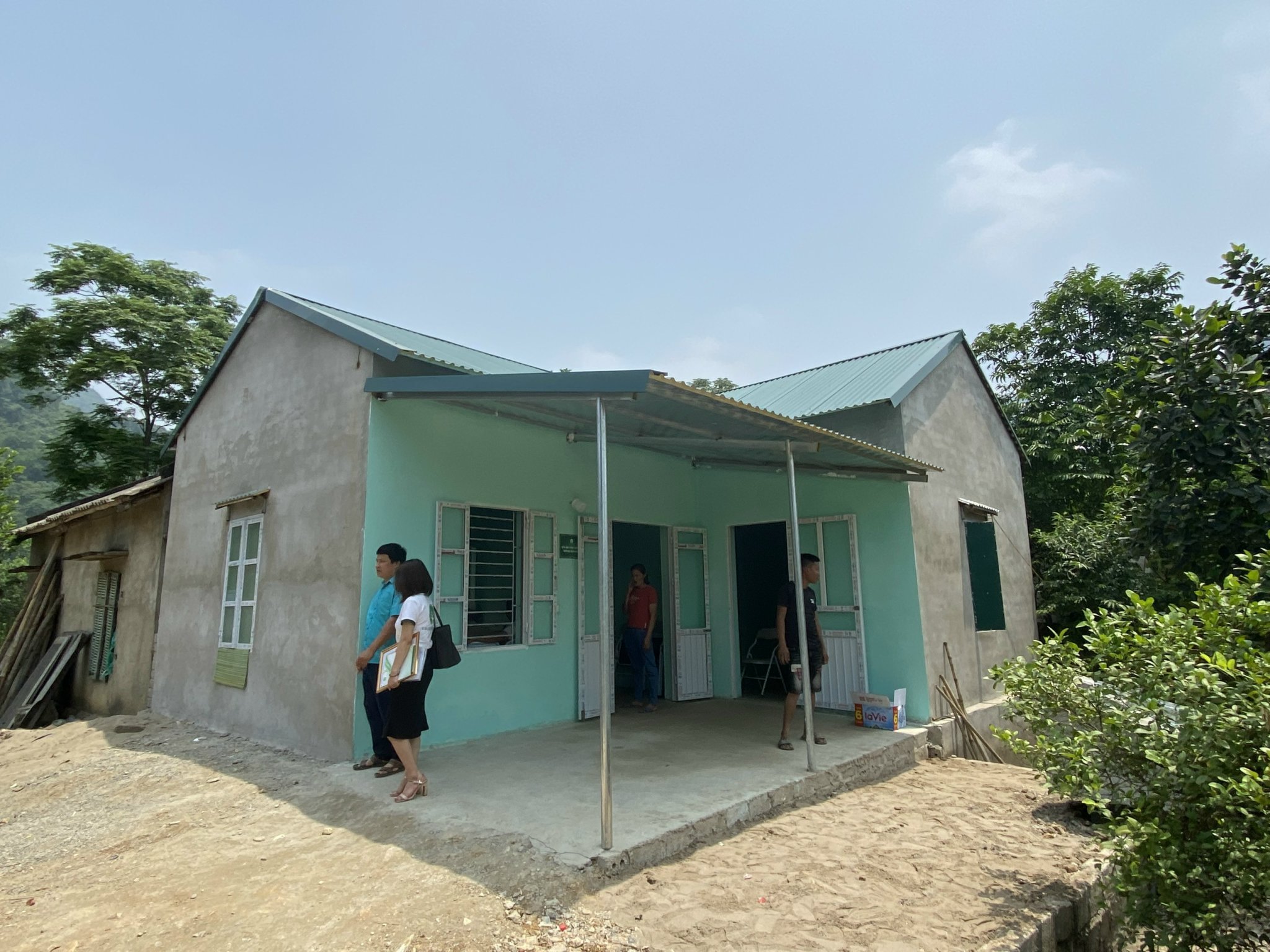 Ngôi nhà Mái ấm Grand Nutrition khang trang, kiên cố hoàn thiện nhanh chóng sau hơn 1 tháng xây dựng 