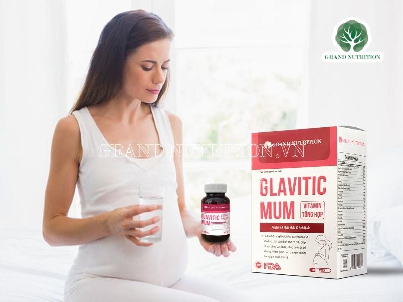 Cách dùng Vitamin tổng hợp Glavitic Mum và Vitamin tổng hợp cách sử dụng