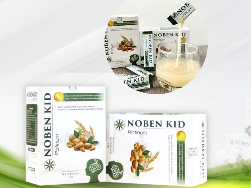 Review Cốm trí não Noben kid có tốt không và ưu nhược điểm Noben kid