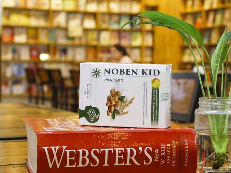 Top 3 Cốm trí não Noben kid chứa DHA từ dầu cá
